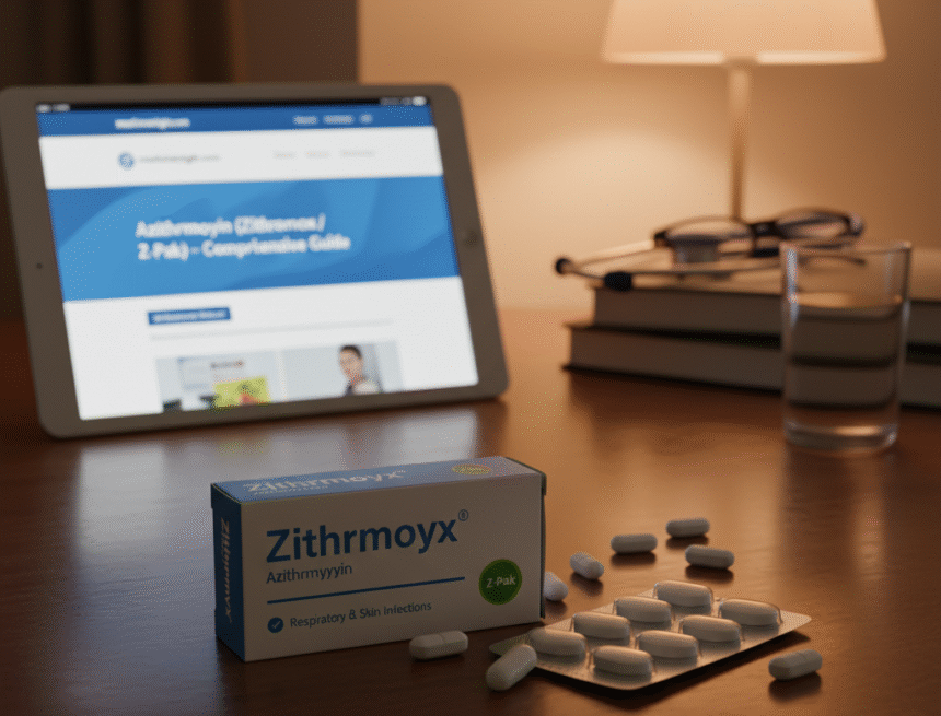 Azithromycin, The Entire Manual for Treating Skin & Respiratory Infections (Zithromax/Z-Pak)