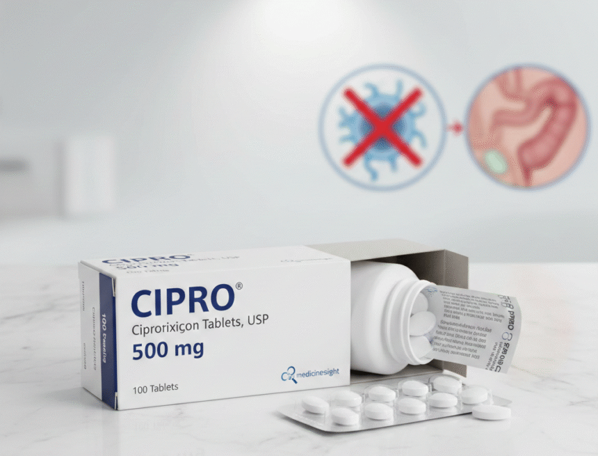 Ciprofloxacin (Cipro), An Easy-to-Understand Way to Treating Urinary and Many Others Bacterial Infections